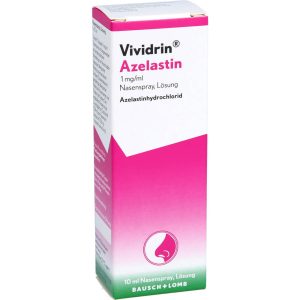 VIVIDRIN Azelastin 1 mg/ml Nasenspray Lösung