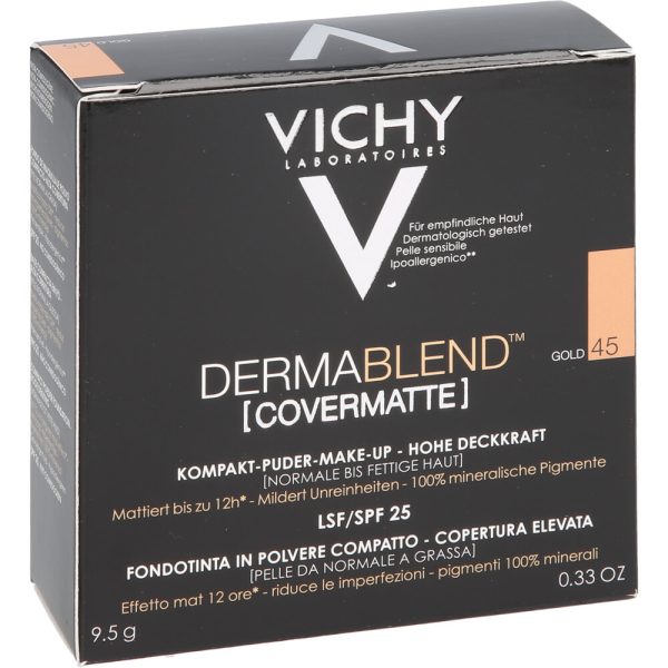 VICHY DERMABLEND Covermatte Puder 45