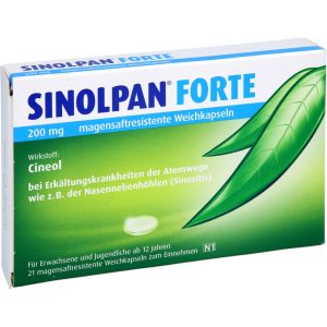 SINOLPAN forte 200 mg magensaftresistente Weichkapseln