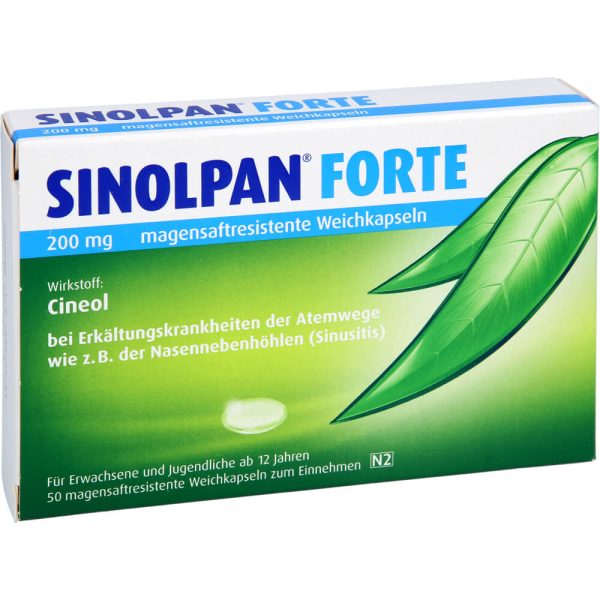 SINOLPAN forte 200 mg magensaftresistente Weichkapseln