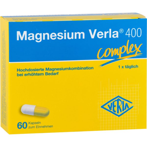 MAGNESIUM VERLA 400 Kapseln