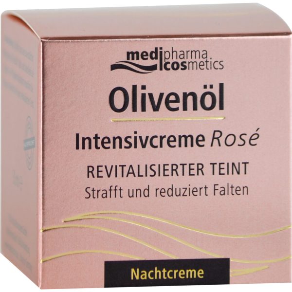 OLIVENÖL Intensivcreme Rose Nachtcreme