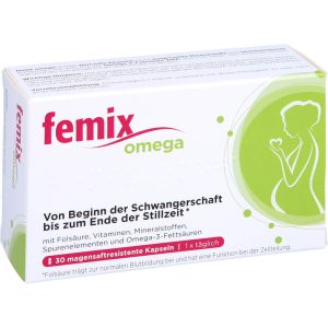 FEMIX omega magensaftresistente Weichkapseln