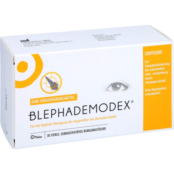 BLEPHADEMODEX sterile Reinigungstücher