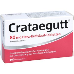 CRATAEGUTT 80 mg Herz-Kreislauf-Tabletten