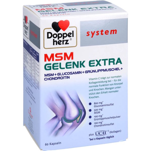 DOPPELHERZ MSM Gelenk extra system Kapseln