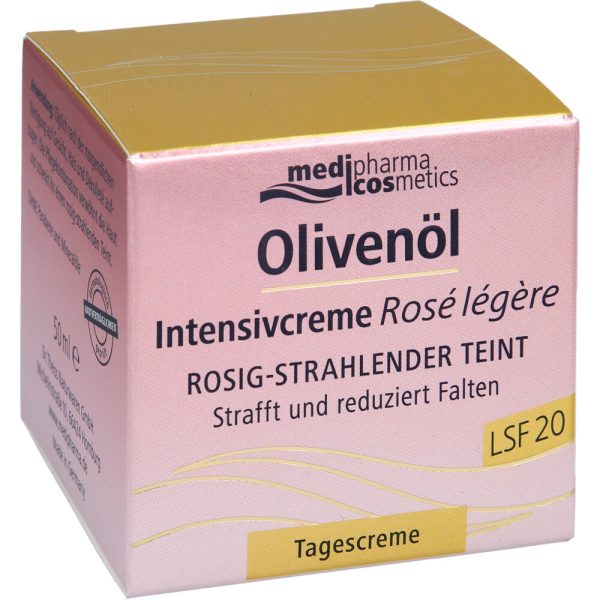 OLIVENÖL Intensivcreme Rose legere LSF 20