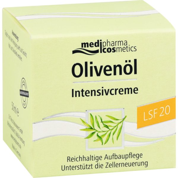 OLIVENÖL Intensivcreme Rose legere LSF 20