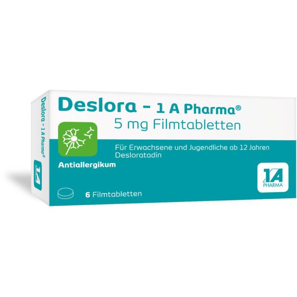 DESLORA-1A Pharma 5 mg Filmtabletten