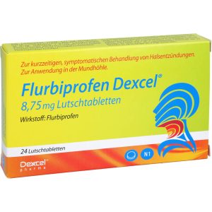 FLURBIPROFEN Dexcel 8,75 mg Lutschtabletten