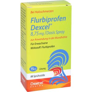 FLURBIPROFEN Dexcel 8,75 mg/Dosis Spray Mundhöhle