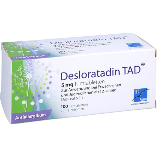 DESLORATADIN TAD 5 mg Filmtabletten