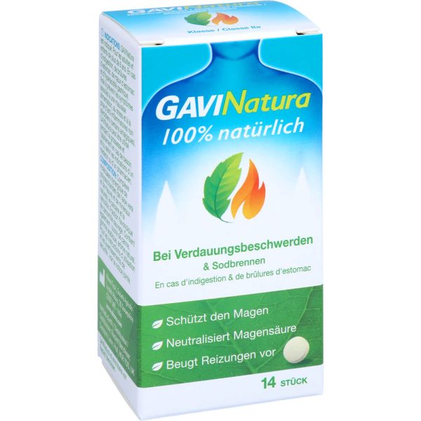 GAVINATURA natürlich bei Verdauungsbeschwerdie Lutschtabletten