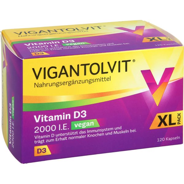 Vigantolvit 2000 Vitd3 Veg